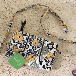 Vera Bradley strap wallet